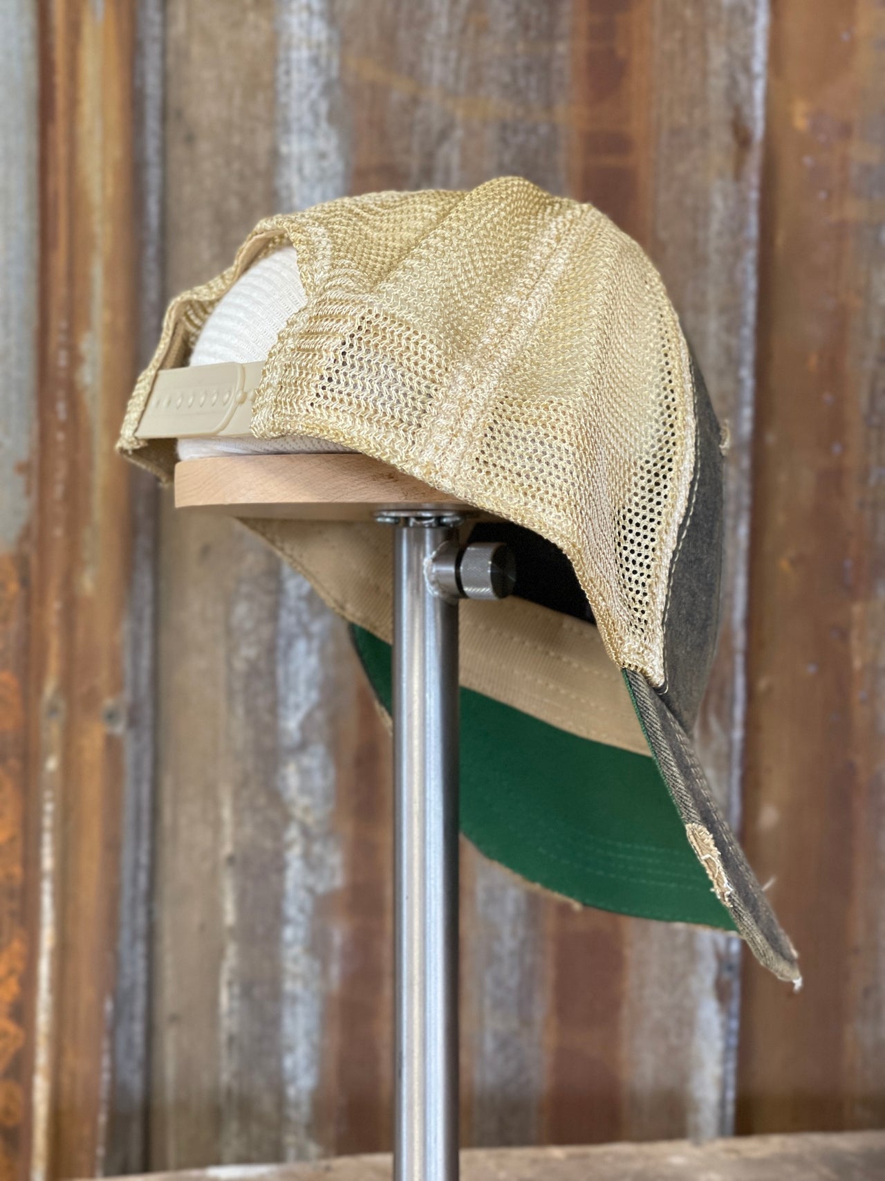 Hamm's ICE FISHING CLUB Snapback Hat- Distressed Black