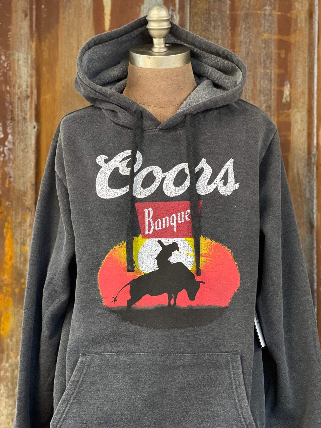 Coors Banquet Rodeo Cowboy Hoodie Angry Minnow Clothing Co.