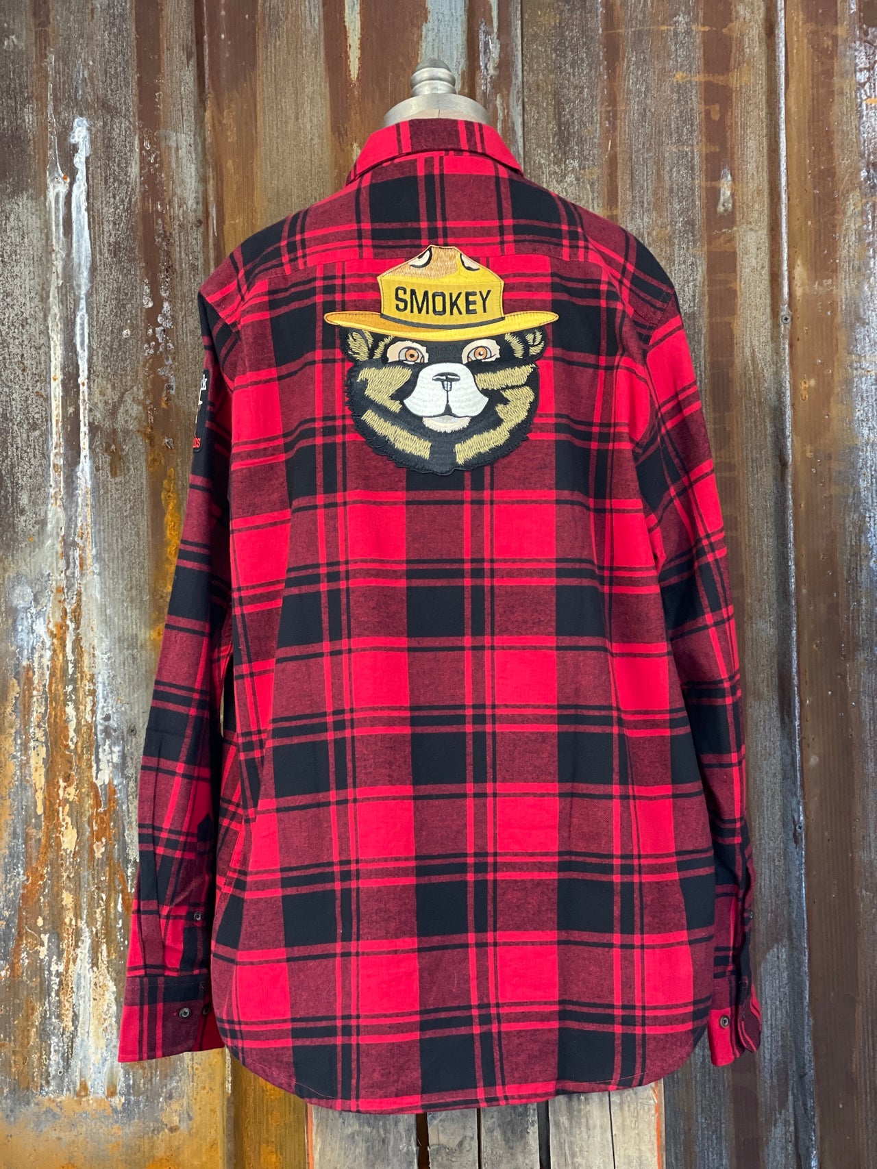 Smokey Bear Flannel Angry Minnow