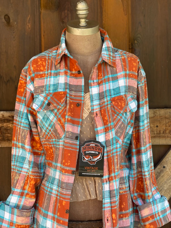 She Took The Leap Art Flannel