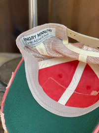 Thumbnail for The Piggly Hat- Distressed Red Snapback