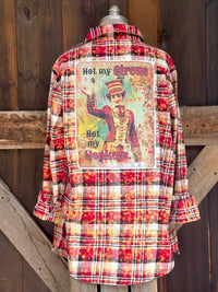 Thumbnail for RINGMASTER Art Flannel- Chili Pepper Plaid