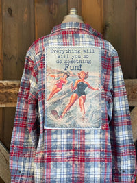 Thumbnail for Do something FUN art flannel