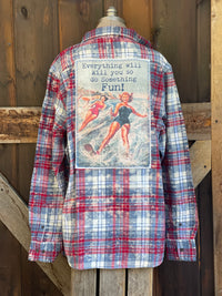 Thumbnail for Do something FUN art flannel