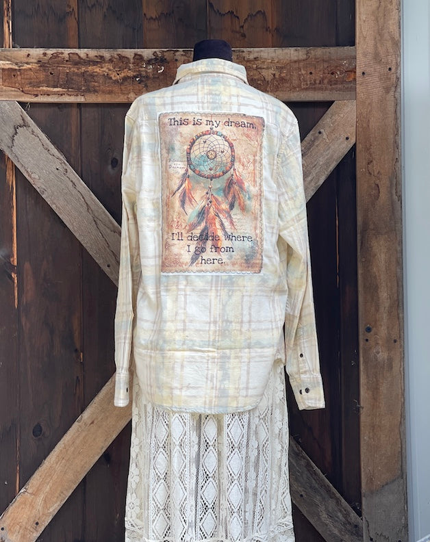 This is My Dream Art Flannel