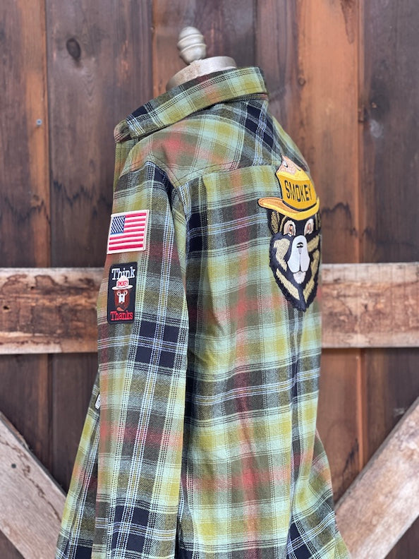 Smokey Bear LEGEND Heavyweight  Flannel