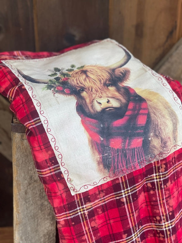 Henry The Highland Cow Under The Mistletoe Edition