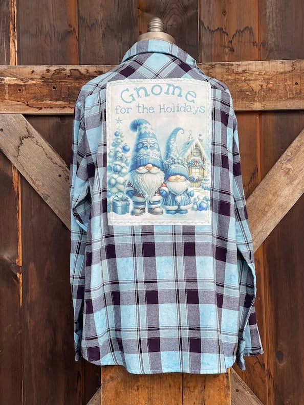 GNOME FOR THE HOLIDAYS Holiday Flannel