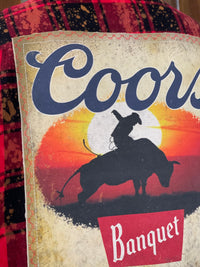 Thumbnail for Coors Beer Flannel