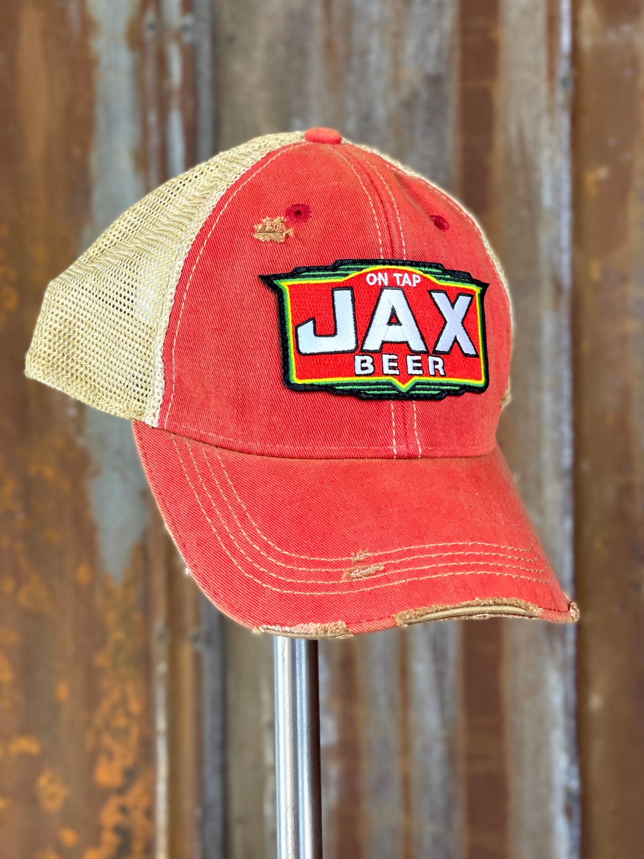Jax Beer hats Angry Minnow Vintage