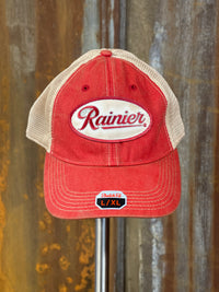 Thumbnail for Rainier Beer retro hat Angry Minnow Vintage