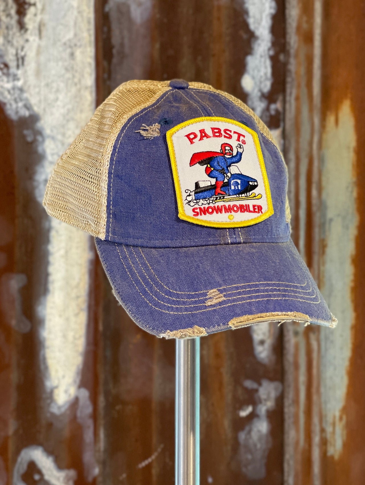 Pabst Snowmobile Hat
