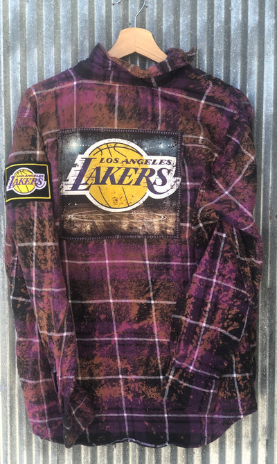 Los Angeles Lakers Flannels Angry Minnow Vintage Clothing Co.