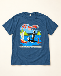 Thumbnail for Hamm's Sailboat Bear Graphic Tee