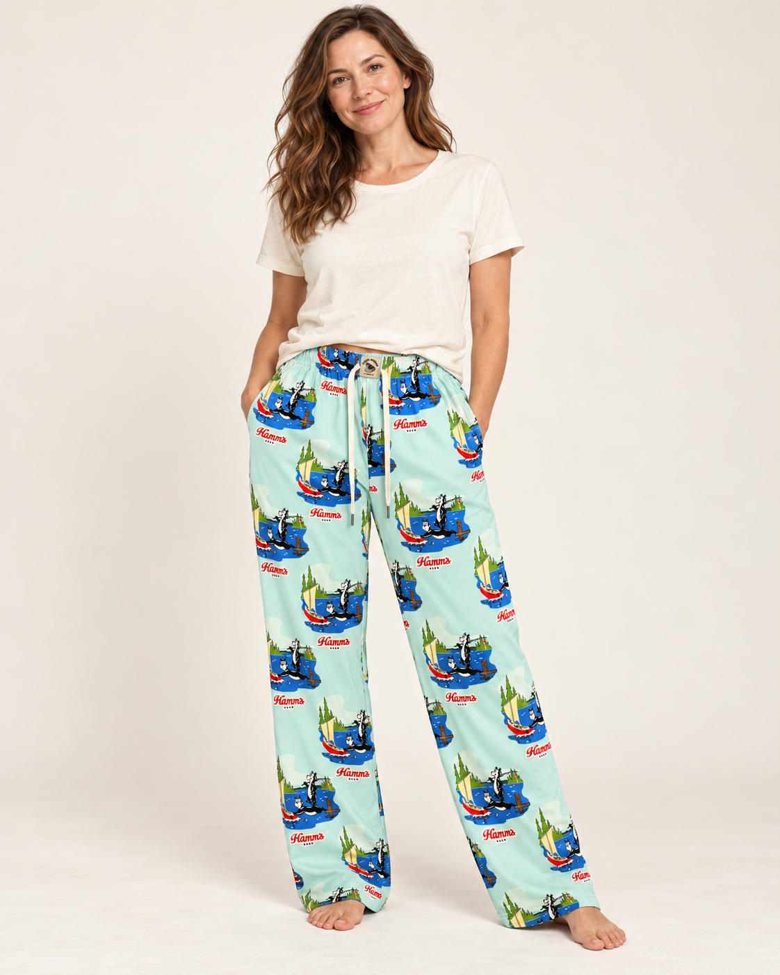 HAMM'S SAILBOAT BEAR Pajama Loungers