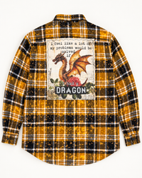 Thumbnail for IF I HAD A DRAGON Art Flannel
