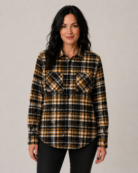 Thumbnail for FALL RAVEN Halloween Flannel