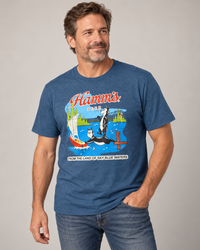 Thumbnail for Hamm's Sailboat Bear Graphic Tee