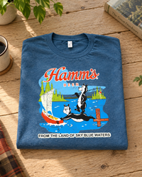 Thumbnail for Hamm's Sailboat Bear Graphic Tee