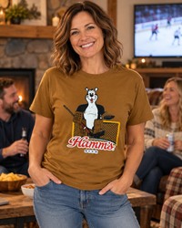 Thumbnail for Hamm's HOCKEY GOALIE Bear Graphic Tee