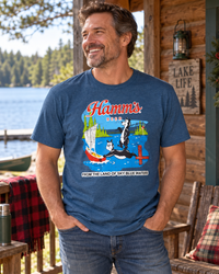 Thumbnail for Hamm's Sailboat Bear Graphic Tee