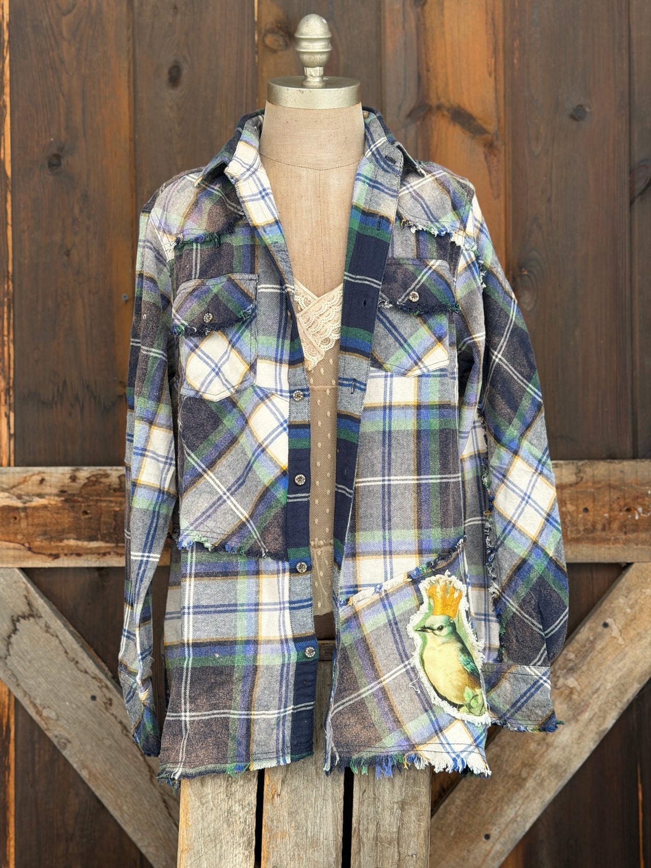 AMV Signature Flannel- ONCE UPON A WING