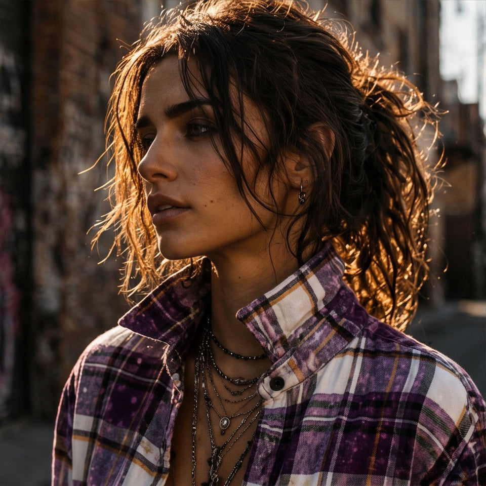 Bad at Directions Art Flannel