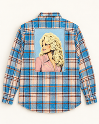 Thumbnail for BLONDE AMBITION Dolly Art Flannel