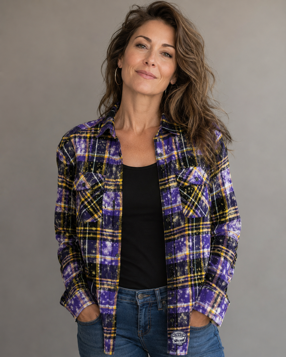 HAUNTED HOUSE Art Flannel