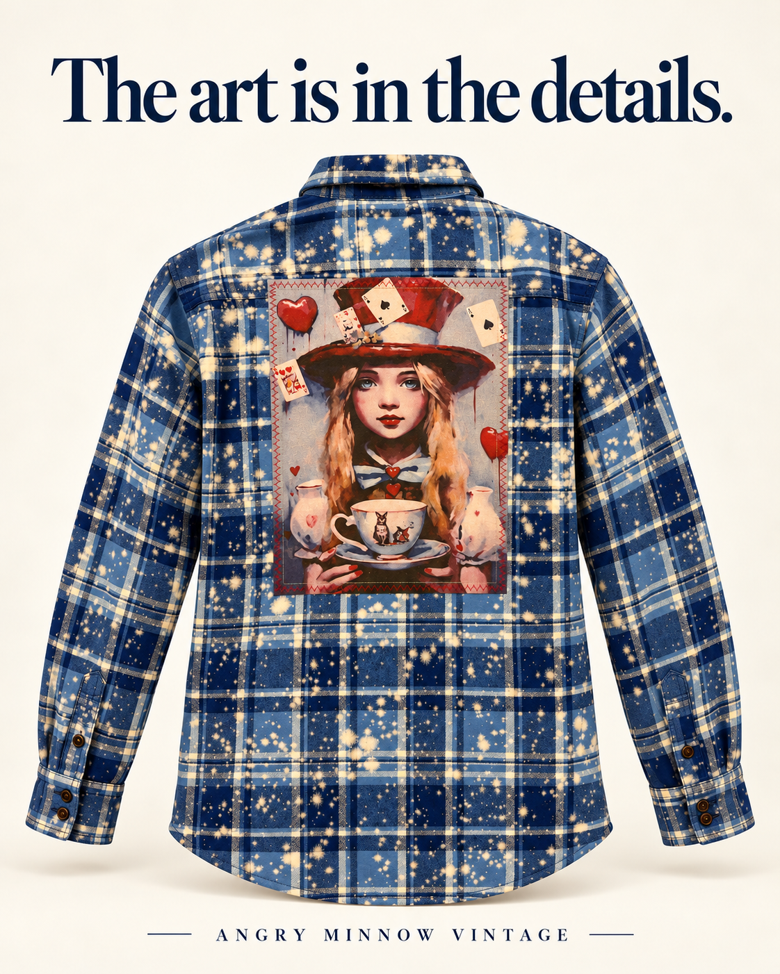GO ASK ALICE Art Flannel