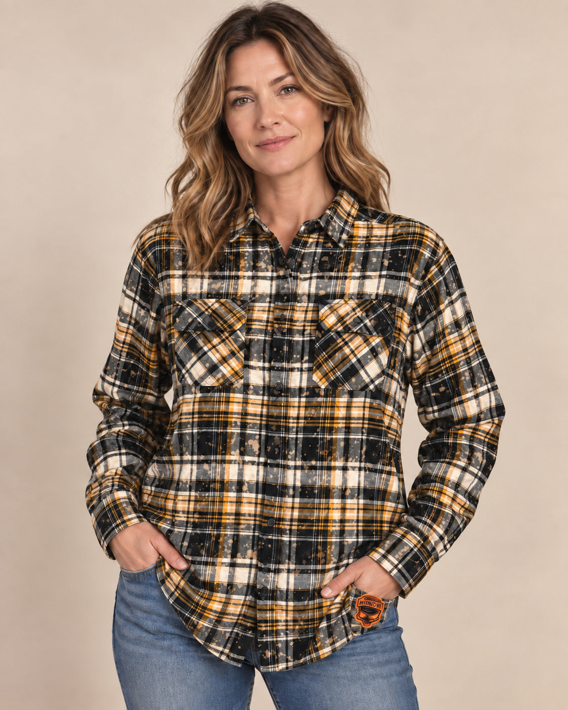 EAT, DRINK & BE SPOOKY Halloween Art Flannel