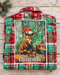 Thumbnail for BOURBON BUCK Art Flannel