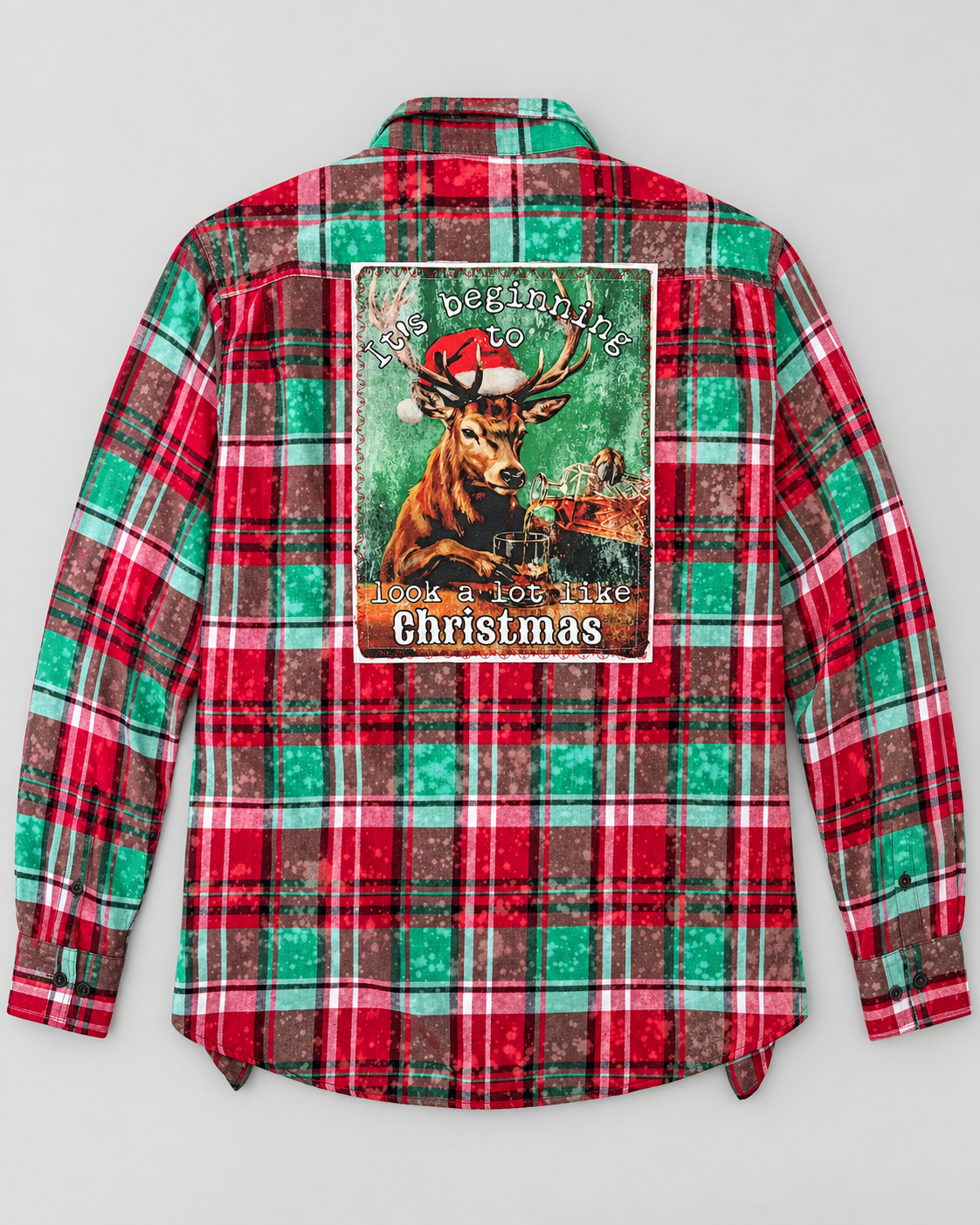 BOURBON BUCK Art Flannel