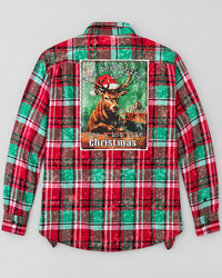 Thumbnail for BOURBON BUCK Art Flannel