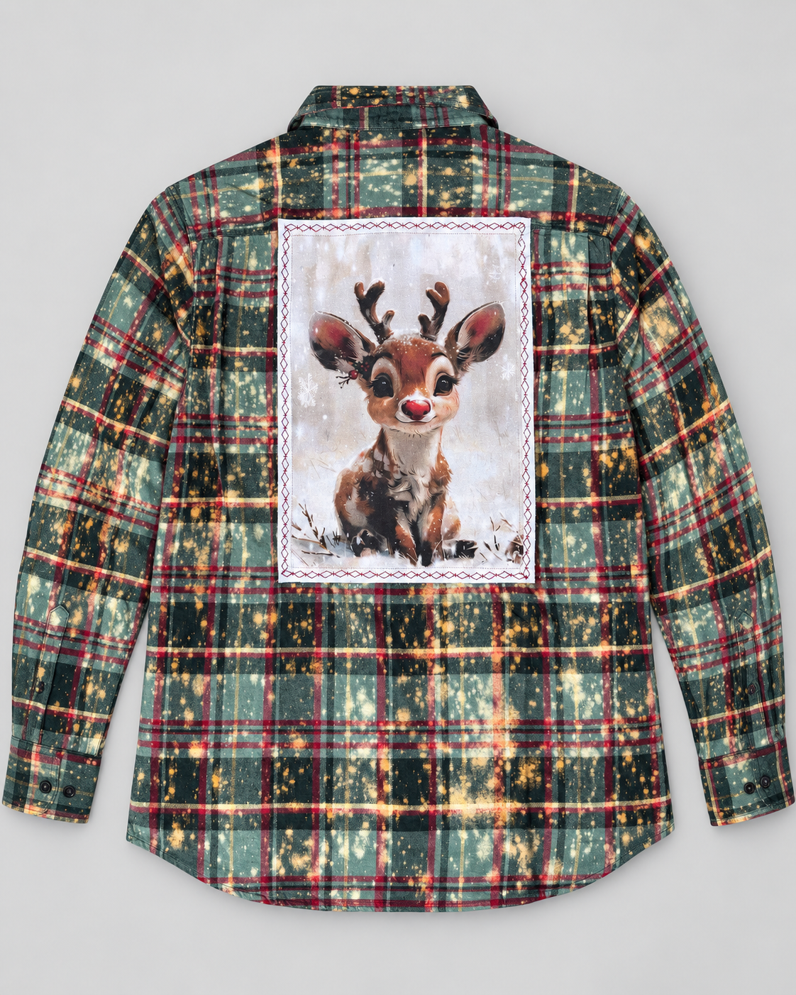 RUDOLPH Art Flannel