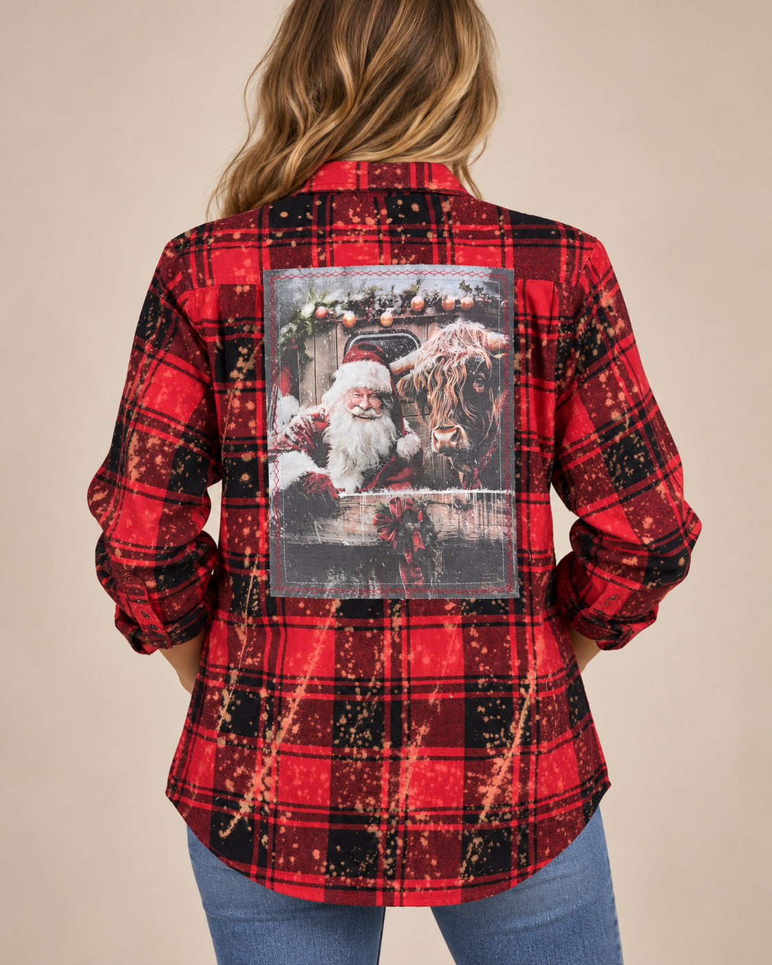 HIGHLAND CHRISTMAS Art Flannel