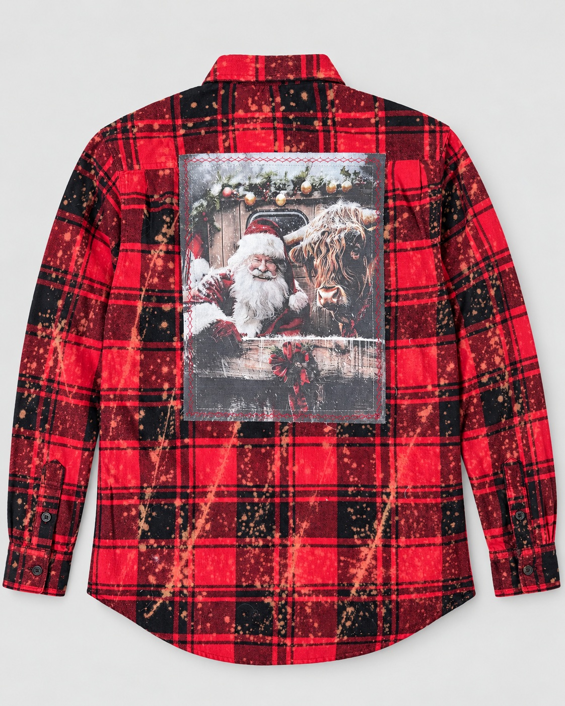 HIGHLAND CHRISTMAS Art Flannel