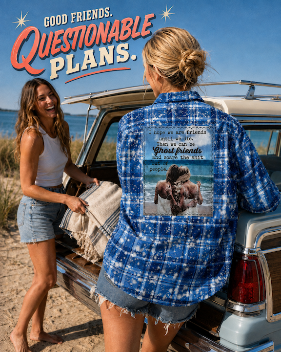 GIRLS WEEKEND Art Flannel