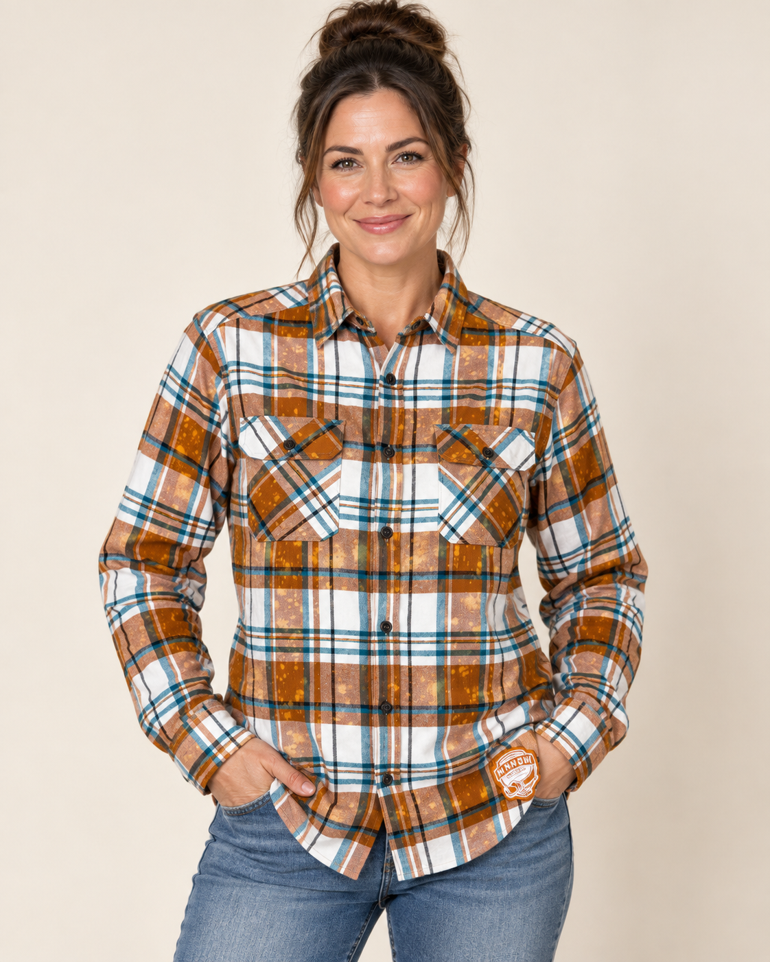LOVE IN THE HIGHLANDS Art Flannel