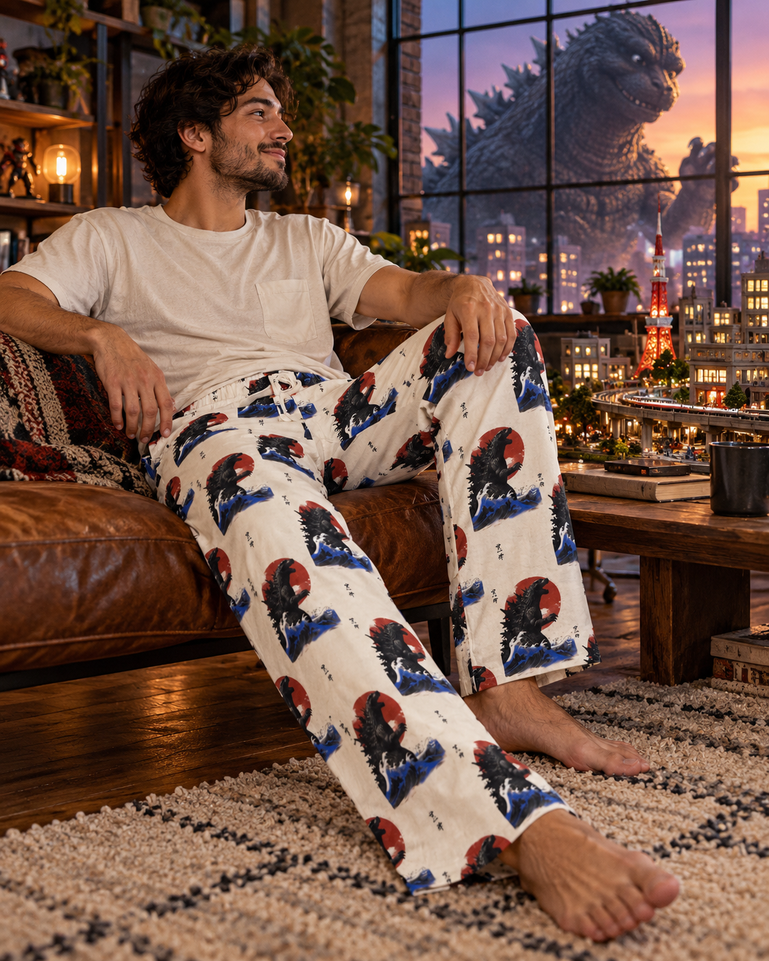 KING OF MONSTERS Pajama Loungers