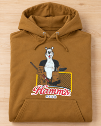 Thumbnail for Hamm's HOCKEY GOALIE BEAR Hoodie