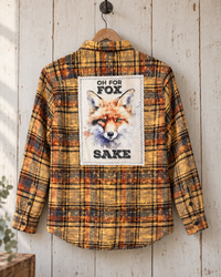 Thumbnail for OH FOR FOX SAKE Art Flannel
