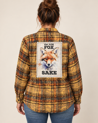 Thumbnail for OH FOR FOX SAKE Art Flannel