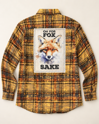 Thumbnail for OH FOR FOX SAKE Art Flannel