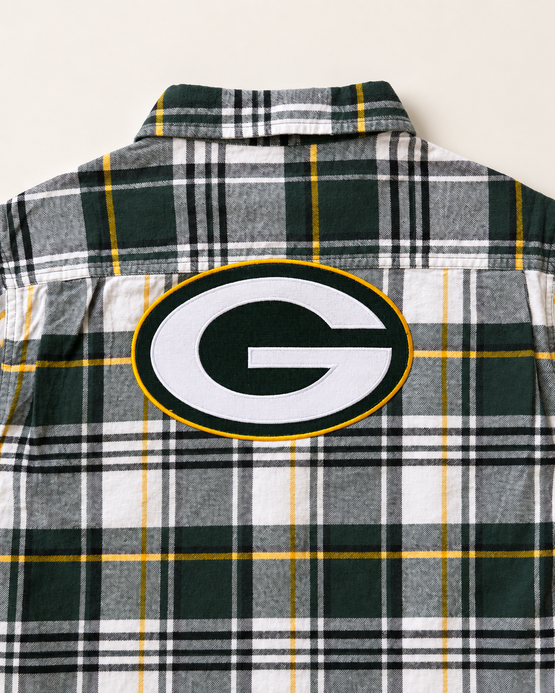 WISCONSIN Green & Gold Flannel