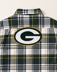 Thumbnail for WISCONSIN Green & Gold Flannel
