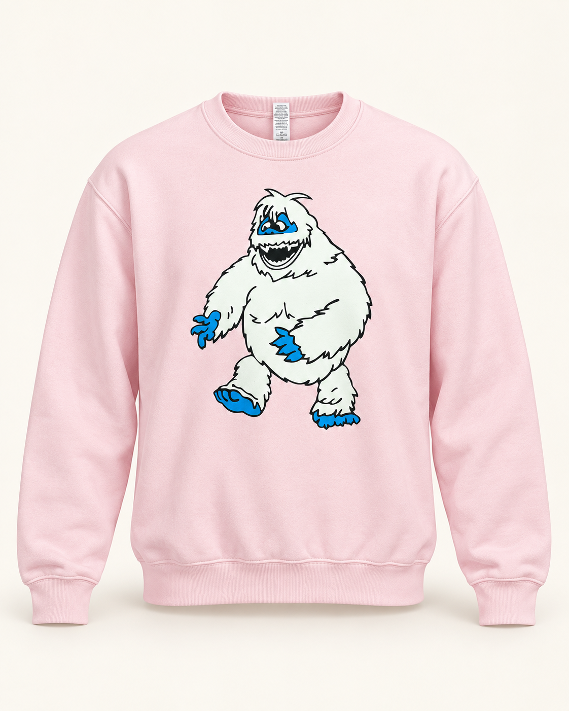 BUMBLE Crewneck Sweatshirt- Blush