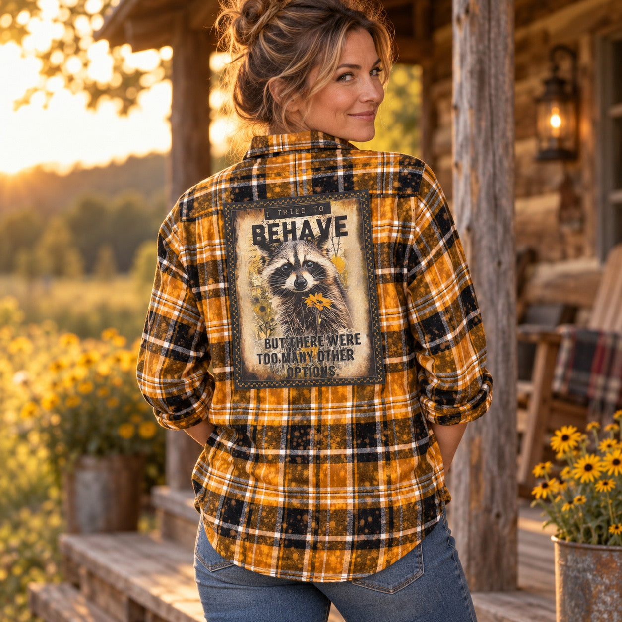 GOOD INTENTIONS Art Flannel