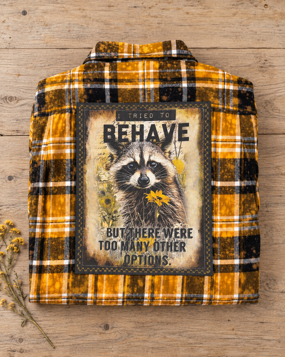 GOOD INTENTIONS Art Flannel