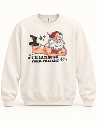 Thumbnail for SANTA'S PRESENT Crewneck Sweatshirt